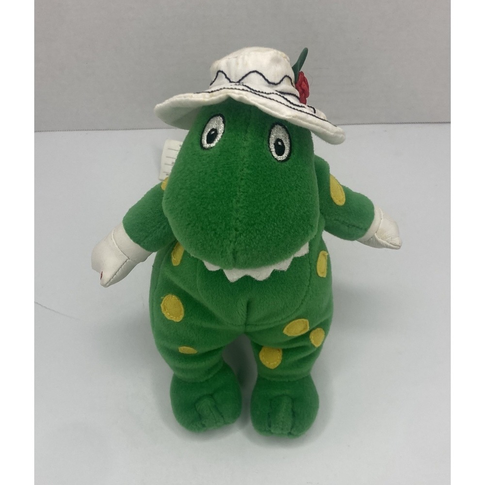 2003 The Wiggles Dorothy The Dinosaur 8" Bean Bag Plush Stuffed Toy Spin Master